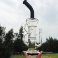 Wonderful Double Recycle Design Glass Smoking Water Pipes (ES-GB-263)